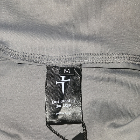 New with Tags 3 Nails Three Nails Workout Power Shorts Grey M - Picture 5 of 7